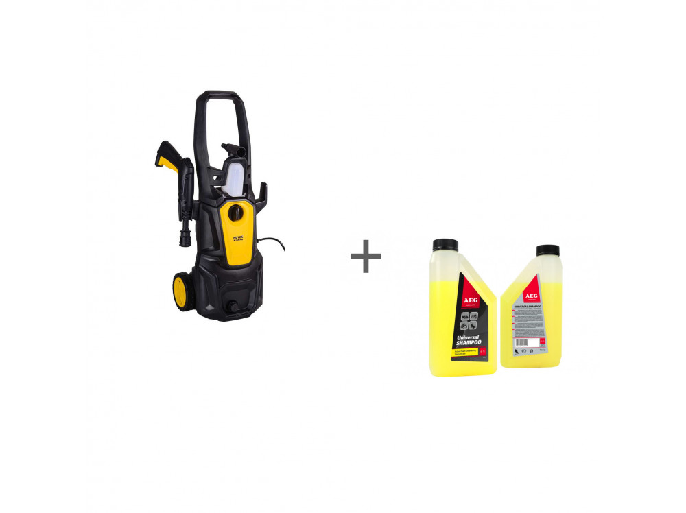 Мойка Huter M135-РW + Шампунь Universal Shampoo 1 л, 2шт. в подарок! Мойка Huter M135-РW + Шампунь Universal Shampoo 1 л, 2шт. в подарок!