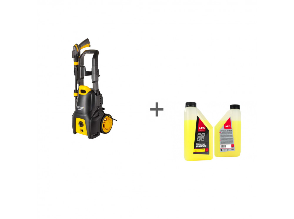 Мойка Huter M2000-A + Шампунь Universal Shampoo 1 л, 2шт. в подарок! Мойка Huter M2000-A + Шампунь Universal Shampoo 1 л, 2шт. в подарок!