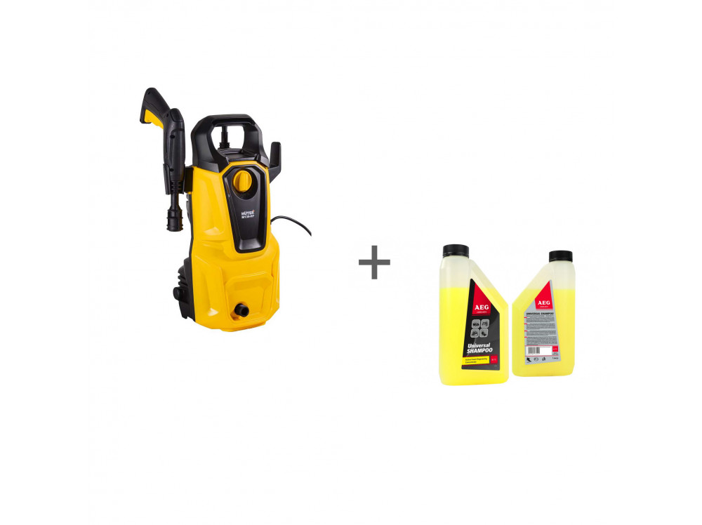 Мойка высокого давления Huter M135-HP + Шампунь Universal Shampoo 1 л, 2шт. в подарок! Мойка высокого давления Huter M135-HP + Шампунь Universal Shampoo 1 л, 2шт. в подарок!
