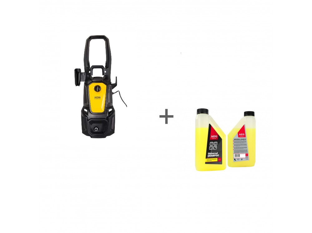 Мойка Huter M195-PW-PRO + Шампунь Universal Shampoo 1 л, 2шт. в подарок! Мойка Huter M195-PW-PRO + Шампунь Universal Shampoo 1 л, 2шт. в подарок!