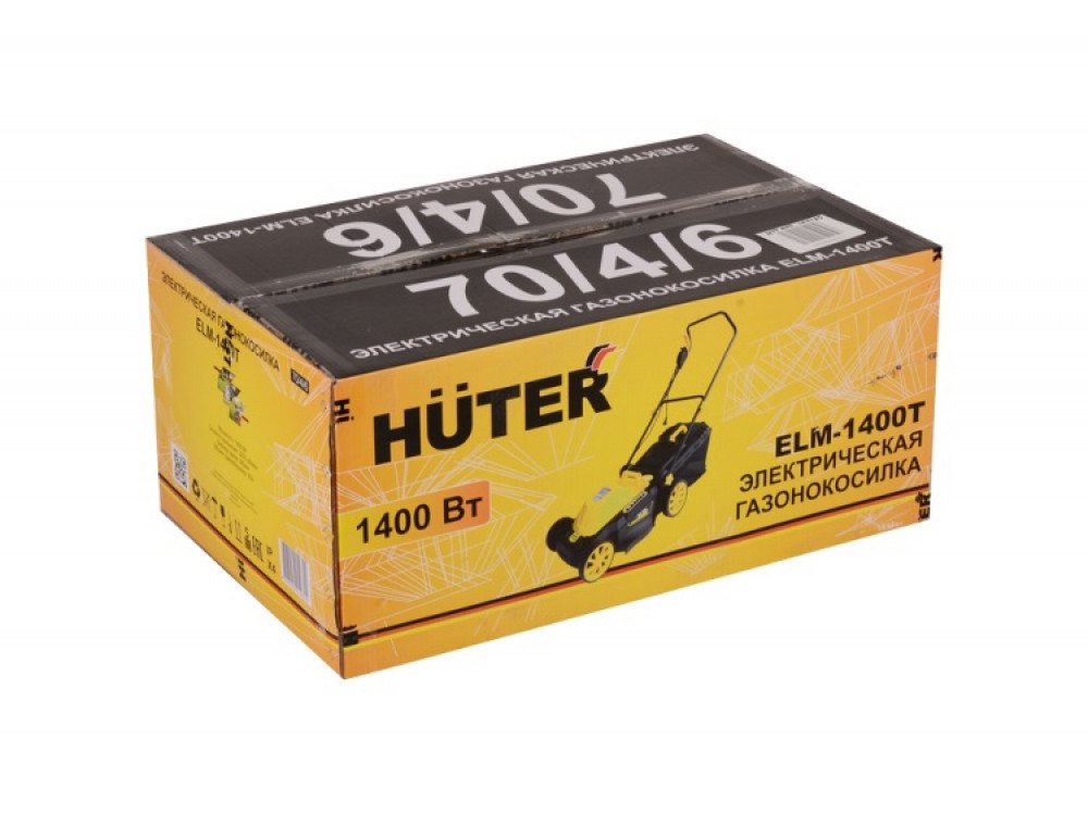 Газонокосилка электрическая Huter ELM-1400T Газонокосилка электрическая Huter ELM-1400T
