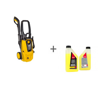 Аппарат высокого давления Huter W195-PRO + Шампунь Universal Shampoo 1 л, 2шт. в подарок!