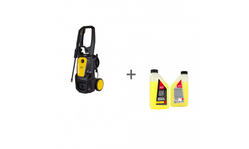 Мойка Huter W200i PROFESSIONAL + Шампунь Universal Shampoo 1 л, 2шт. в подарок!
