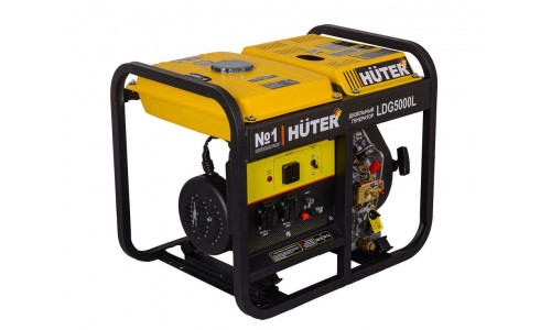 Электрогенератор дизельный Huter KEM069 LDG 5000L
