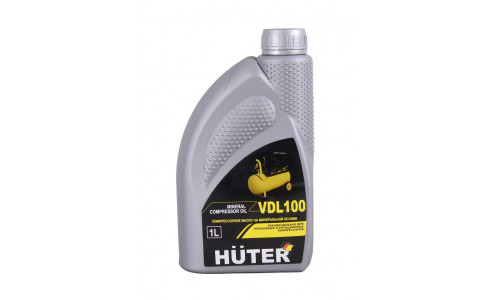 Масло компрессорное минеральное VDL 100 Huter 1л