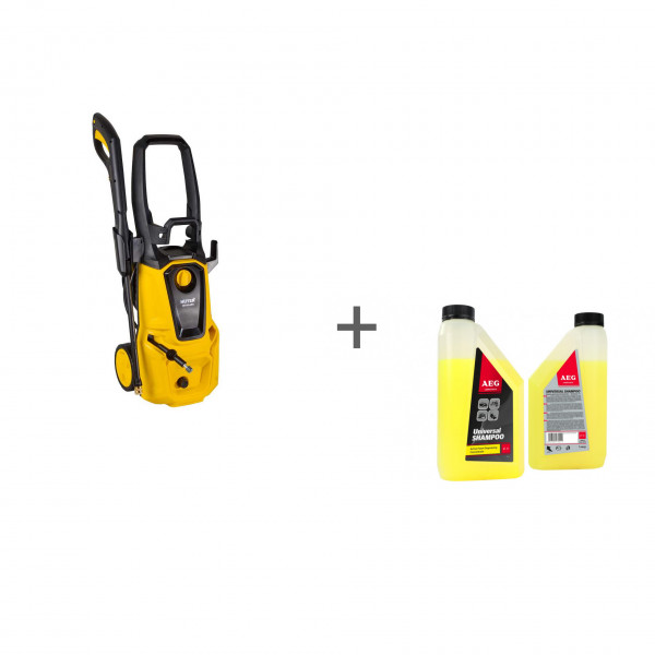 Мойка высокого давления Huter W195-ARV + Шампунь Universal Shampoo 1 л, 2шт. в подарок!