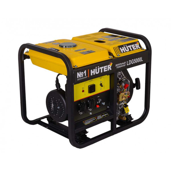 Электрогенератор дизельный Huter KEM069 LDG 5000L
