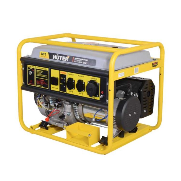 Электрогенератор Huter DY11,0LX-электростартер Grey