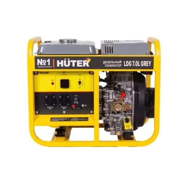 Генератор дизельный Huter LDG 7.0L GR
